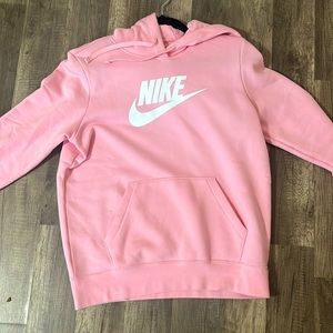 Light pink Nike hoodie
